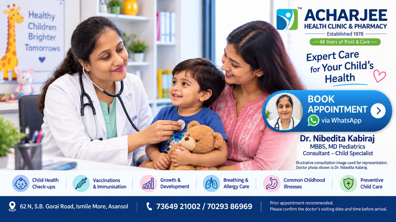 Complete Guide to Child Healthcare, Immunization, and Growth Monitoring in Asansol