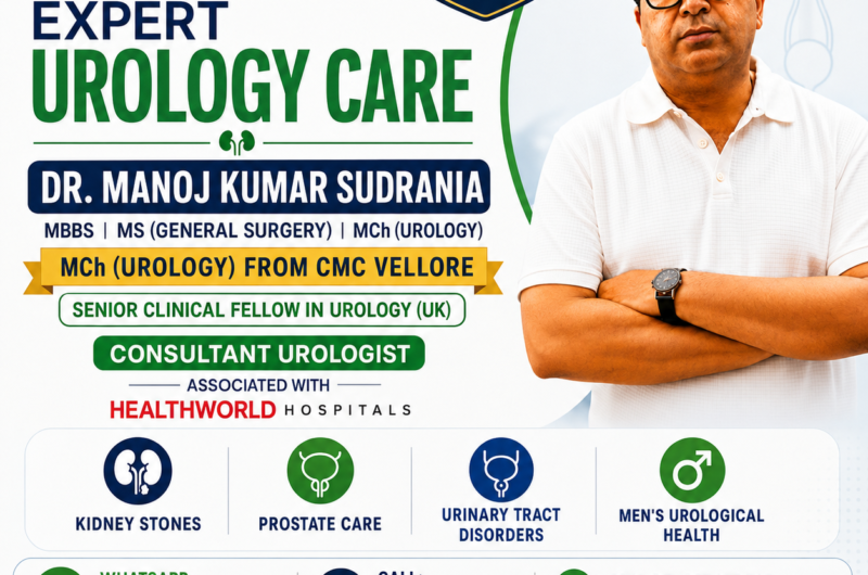 Dr. Manoj Kumar Sudrania – Urologist in Asansol | MCh from CMC Vellore